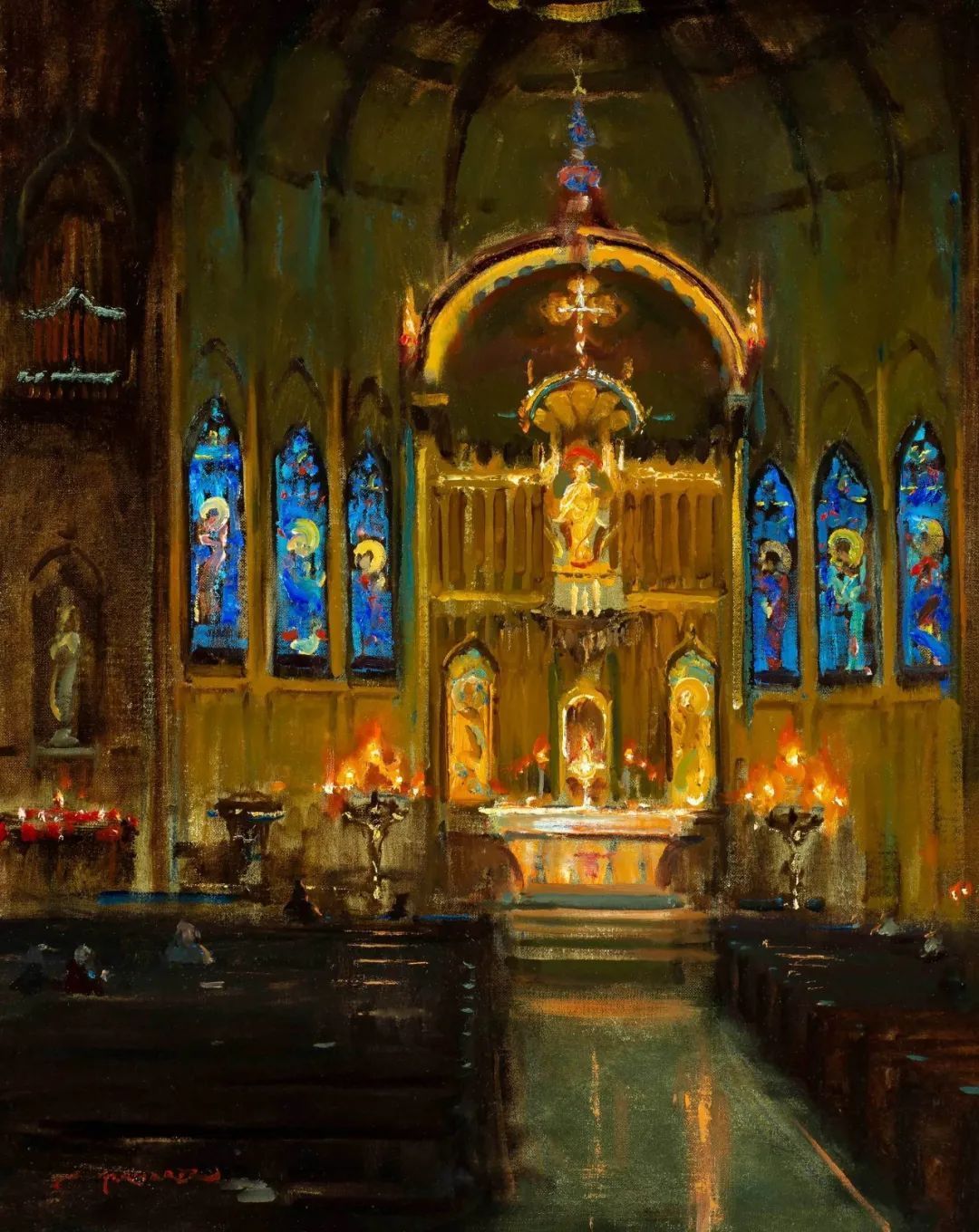 华金·索罗拉|他松散风格的油画,有着特殊令人回味的美