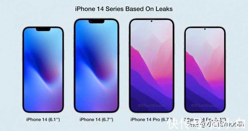 mini|四款机型确定！iPhone14传出新消息，两大改变成最美iPhone