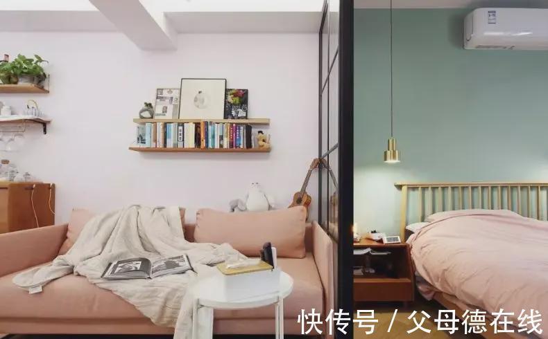 隔板|一个人住的房子不用太大,舒适就好,46㎡靠合理布局圈粉无数!