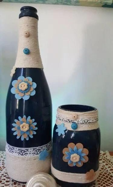 改造|DIY手工制作这是我见过最棒的酒瓶改造方案,好漂亮