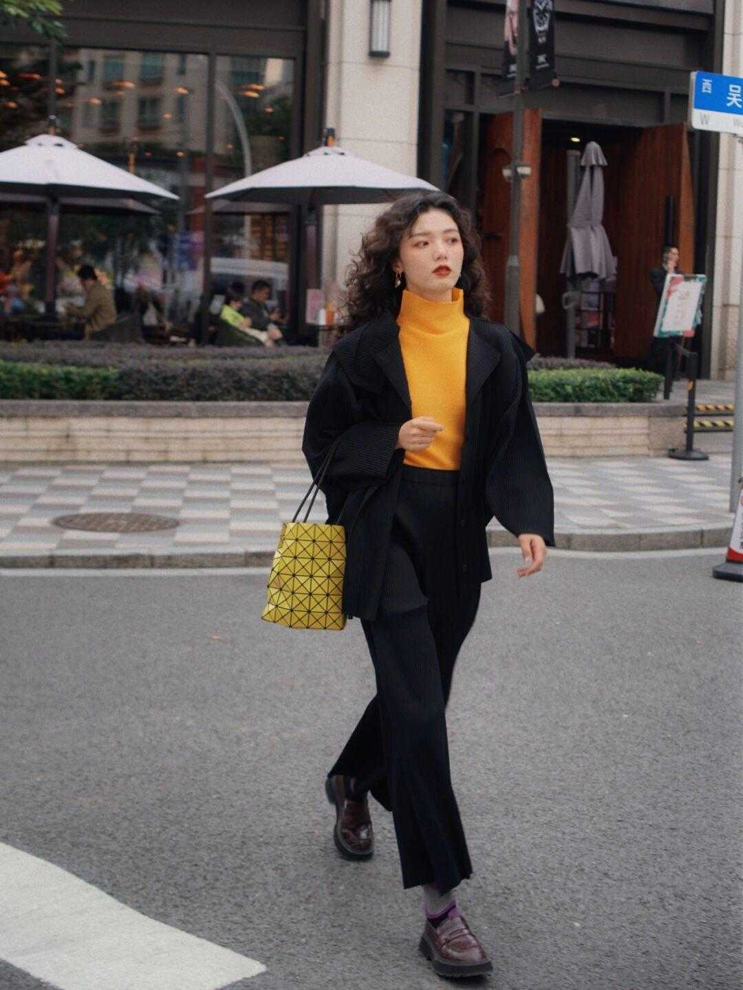 棕色|日常短外套,百变达人秀冬搭