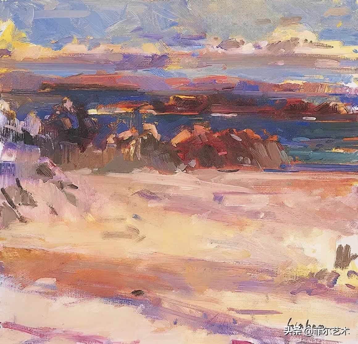 色彩!「油画欣赏」生动鲜明的色彩,一种独特的华丽风格