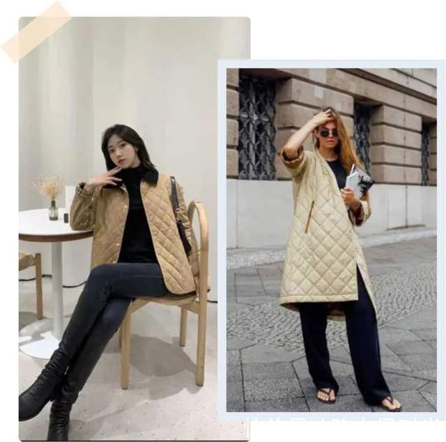 秋冬|普通的羽绒服已经过时了!今秋冬“绗缝棉服”,保暖且不臃肿