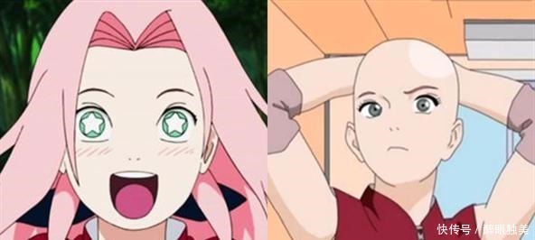 只有美女才能驾驭得了光头，那些不靠发型颜值依旧出众的动漫角色