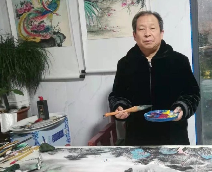 国画$"福虎迎新春”全国艺术名家邀请展——扈庆鸿国画作品赏析