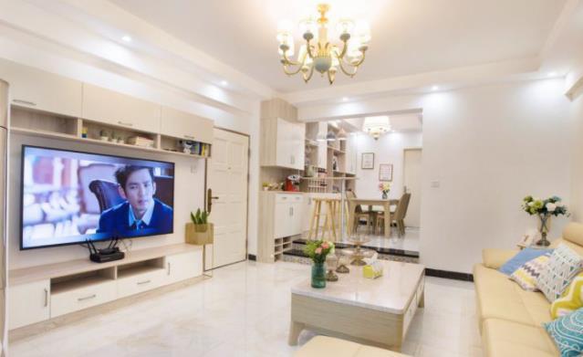 餐厅|92平二手房改造,每平米都被榨干,多出两倍空间,这婚房不输新房