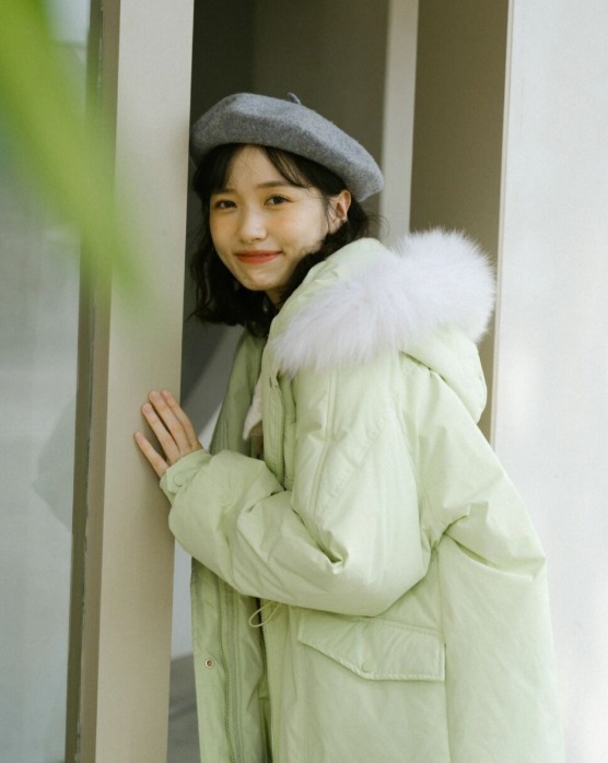 减龄|羽绒服就要穿“奶油色系”,温柔可爱还减龄,让人一秒沦陷