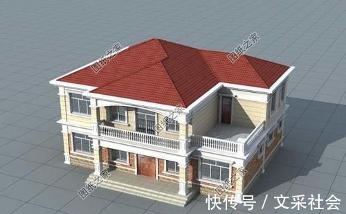 户型|五开间二层自建房布局图,看了谁还在城里买房啊