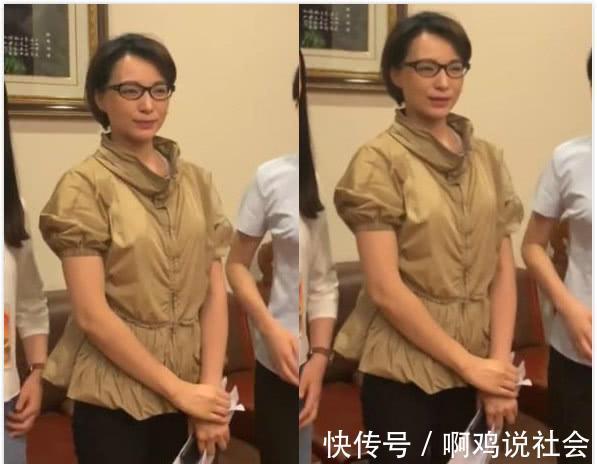 当家花旦|46岁的董卿,在路人的镜头下长这样身高也暴露了