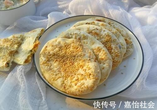 香喷喷的大烧饼,用上这个,没有油酥也让你一顿吃三碗还没够
