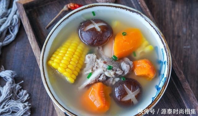玉米|入秋后多喝这道汤,颜色丰富,用料简单味道足,孩子爱喝身体棒