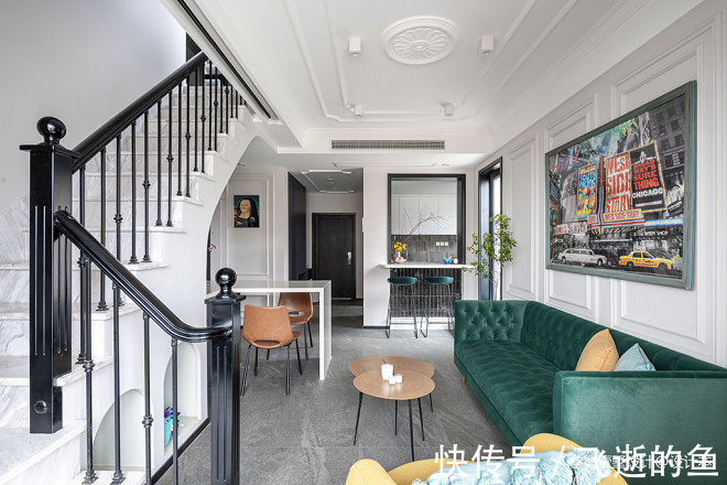 复式|140平米复式现代简约风