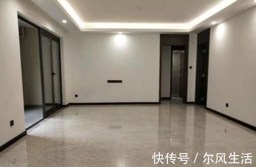 天花板|118㎡成品房,虽然跟精装扯不上关系,倒也干净简洁,挺清新耐看