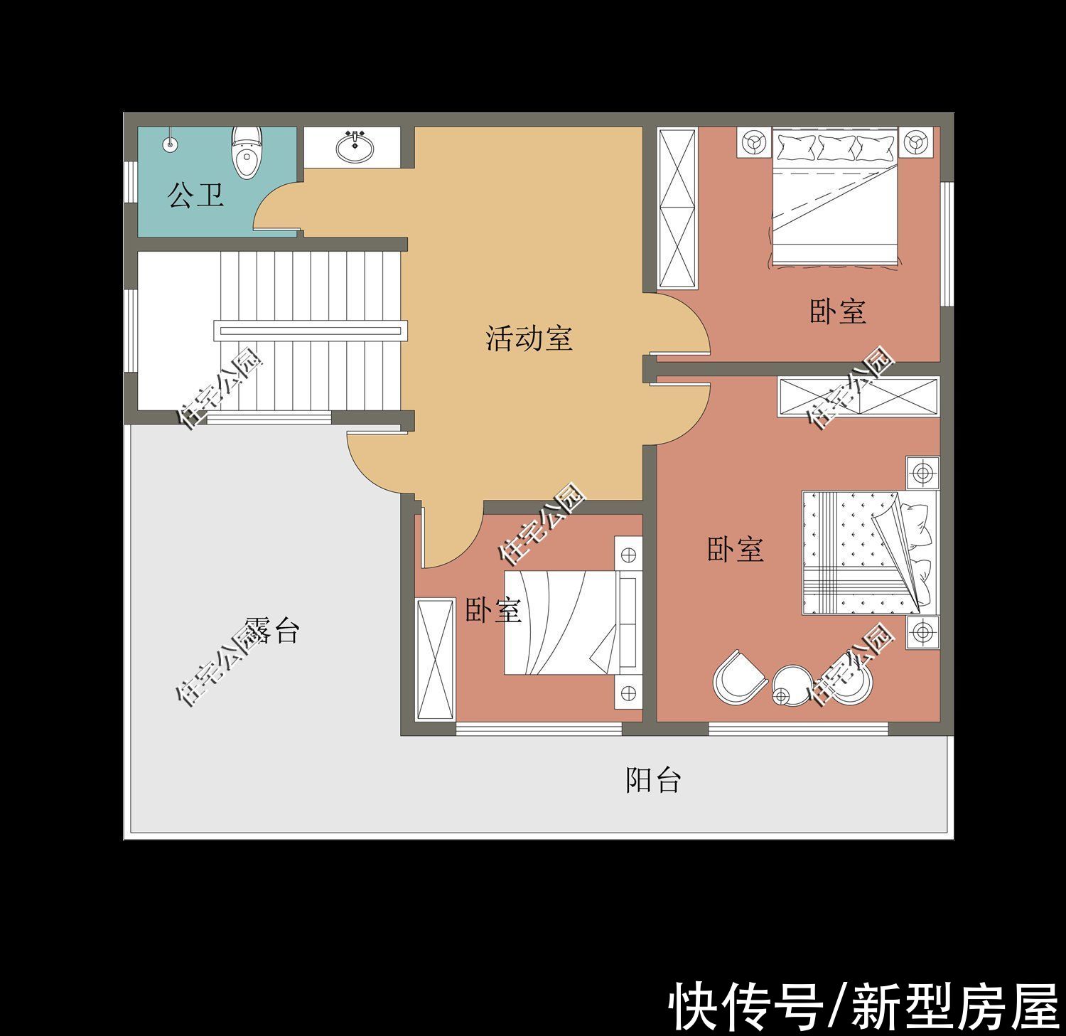 建筑|还在因宅基地小而烦恼？来看看这十套图纸，小天地也有大精彩