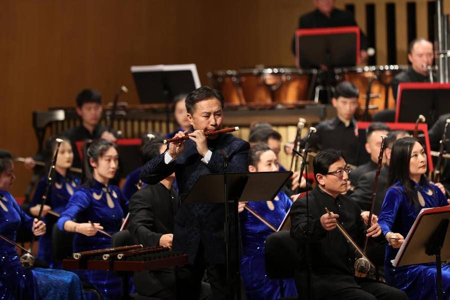 作曲家&“魂牵沂蒙”——郝益军竹笛协奏曲音乐会于山东省会大剧院举行