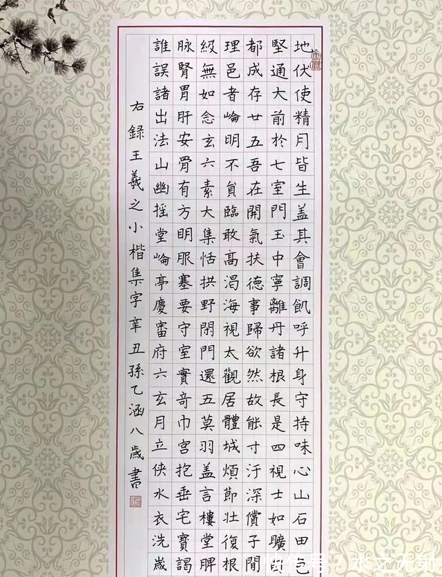 好字#这竟是小学生写的字?杭州10岁小姑娘凭一手好字屡获大奖,完美诠释“字如其人”