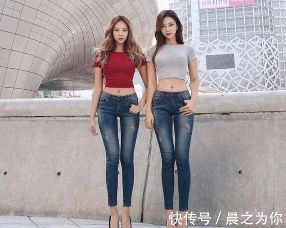 版型 洒脱自由的牛仔裤美女,展现完美腿型,穿出时尚风采!