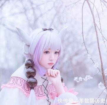 ·康娜|小林家的龙女仆·康娜真人cos小姐姐太萌了，第四张我爱了