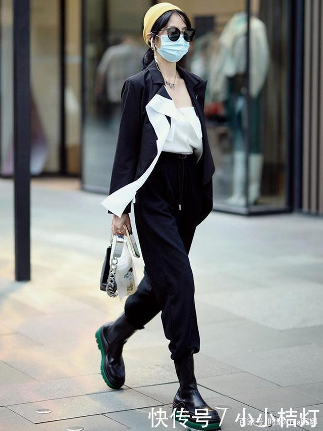 秋天穿鞋子建议多穿“短靴”,时髦又帅气,街头女生都在穿