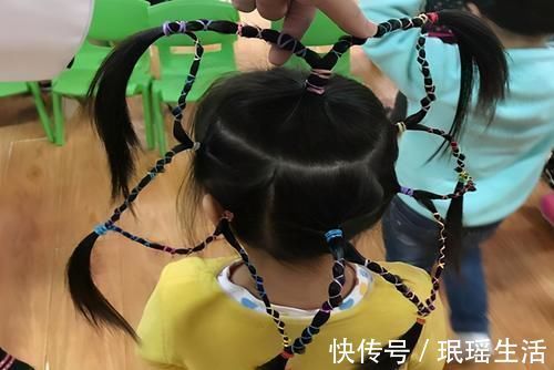 发质|这几种扎头发的方式,时间越长对孩子的头皮伤害越大,你别不在意