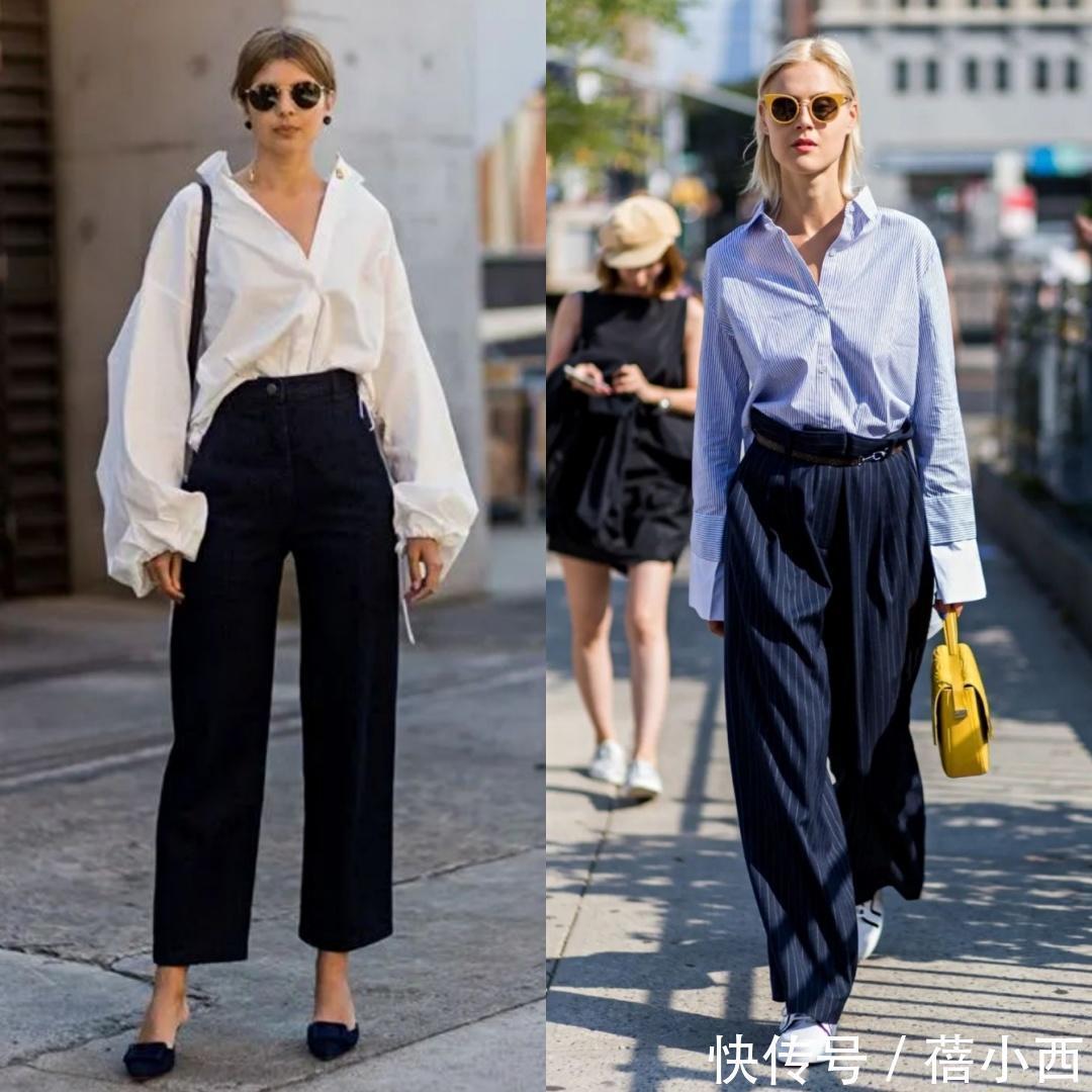 潮流|欧美街头的衬衫穿搭法!学会这几种搭配法则,潮流时尚达人就是你