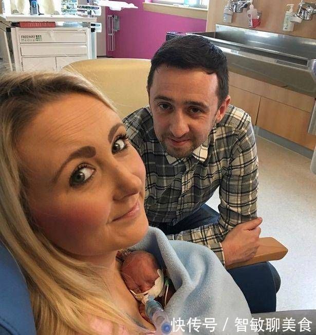 妇女|英国妇女在怀孕21周时生下一个孩子宝宝是透明的，可以看到体内的血液流动