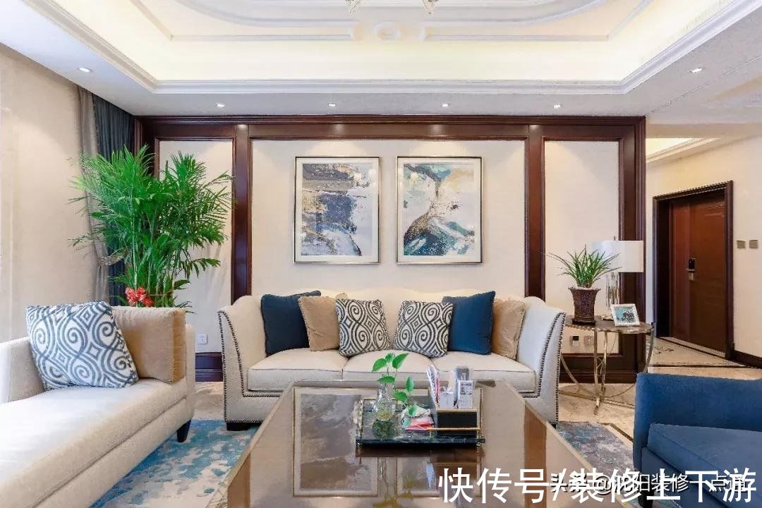 zone|280平实景装修案例，美式风格