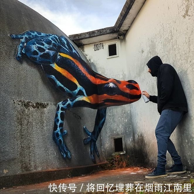 真假|18张令人惊叹的裸眼3D画,一面墙凭空消失,狗都分不清真假一直叫