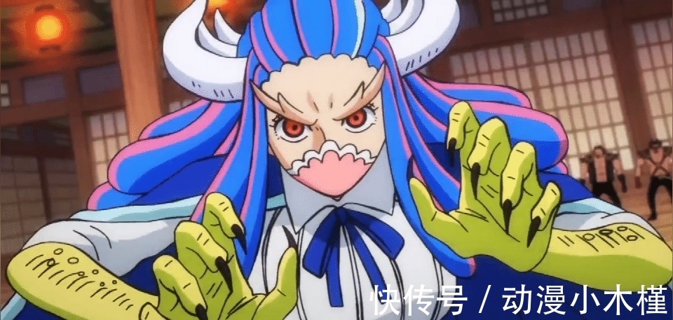 海贼王|润媞兽形态辣眼睛，大和雷鸣八卦威力如何？路飞看傻了