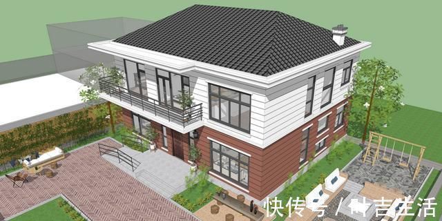 田园风格|乡村盖一处田园风格的别墅是一种什么享受48万的乡村房屋惹人爱