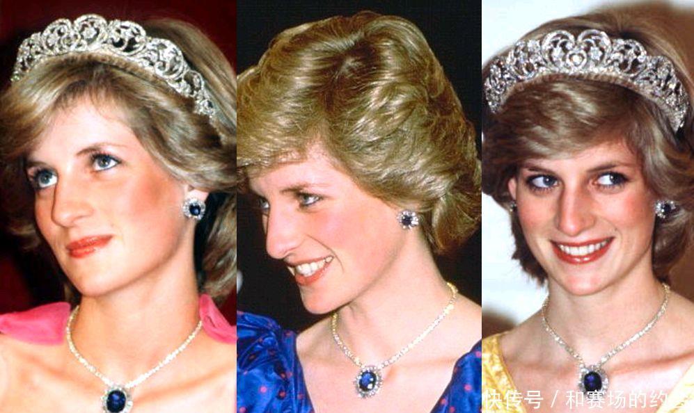 风华正茂的美人与珠宝更配“英伦玫瑰”戴安娜戴珠宝的样子真美