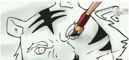 |搞笑漫画 神笔画出的老虎竟然还能让人减肥……