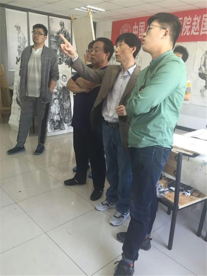 中国人民大学画院给|画家赵国毅教授教学工作集锦
