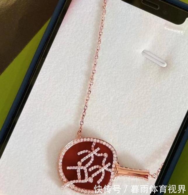 莎莎|國乒小魔王人氣暴漲,隔離期出鏡率超高,陳夢獲父親新贈定制項鏈