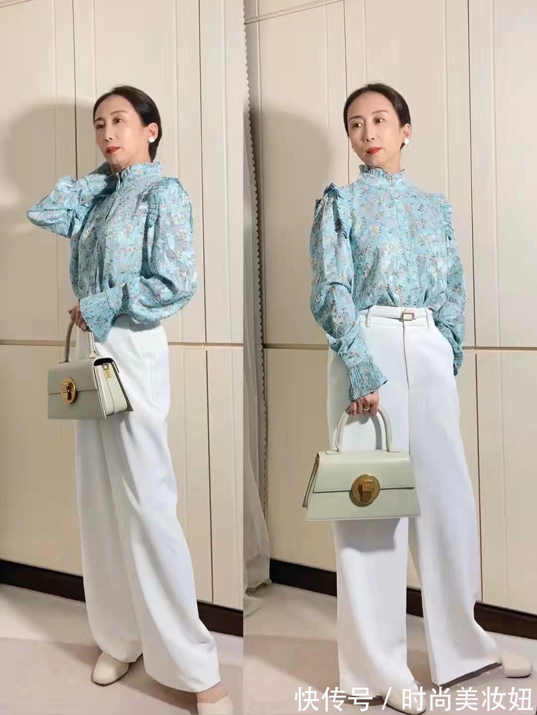 知性|50岁妈妈拒绝“大妈式”穿搭,借鉴4个穿搭术,照穿洋气又减龄