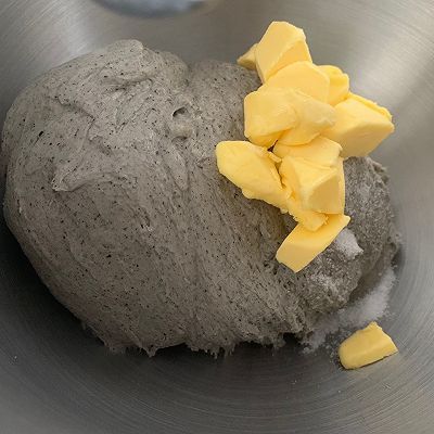 黄油|黑芝麻华夫饼