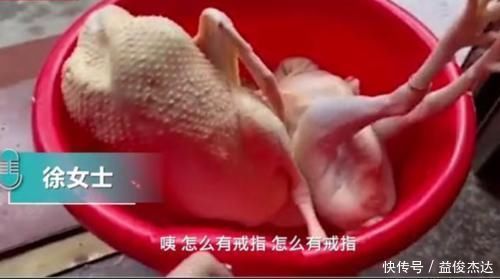 金戒指|一女子回家杀年鸡,拔光毛后发现脚上有金光,一家人都乐开了花