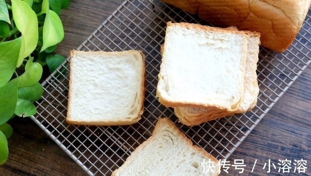 吐司盒|这个面包配方好,牛奶、黄油、鸡蛋全不放,一次发酵,香软又健康