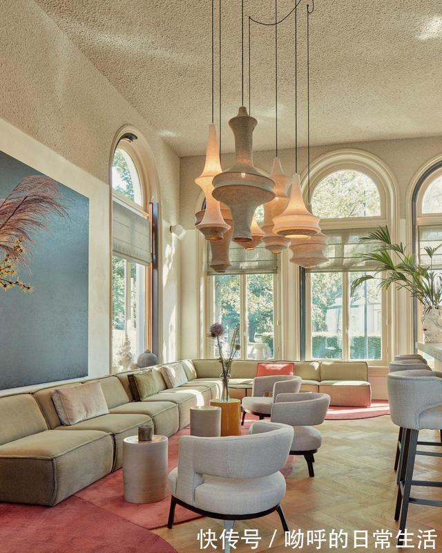 挂毯|Zware Jongens设计,公园餐厅