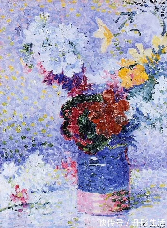 点彩|新印象派中,色调最生动,色阶最耀眼的点彩画家!