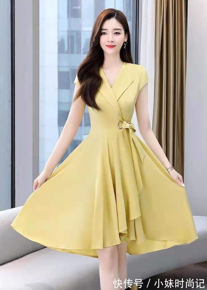 气质|长款连衣裙,气质独特,就看你敢不敢穿,谁穿谁好看