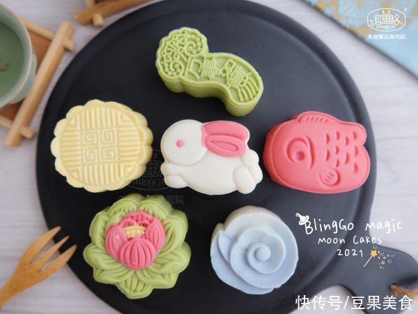 月饼|全网都在找的米月饼配方,清爽不腻巨好吃