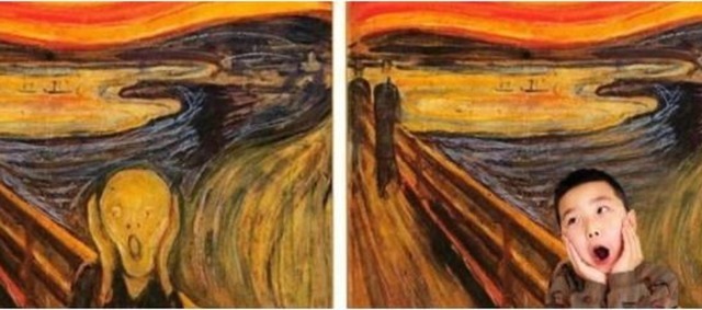 创造力&老师让模仿“世界名画”,经典动作神还原,学生个个“演技炸裂”