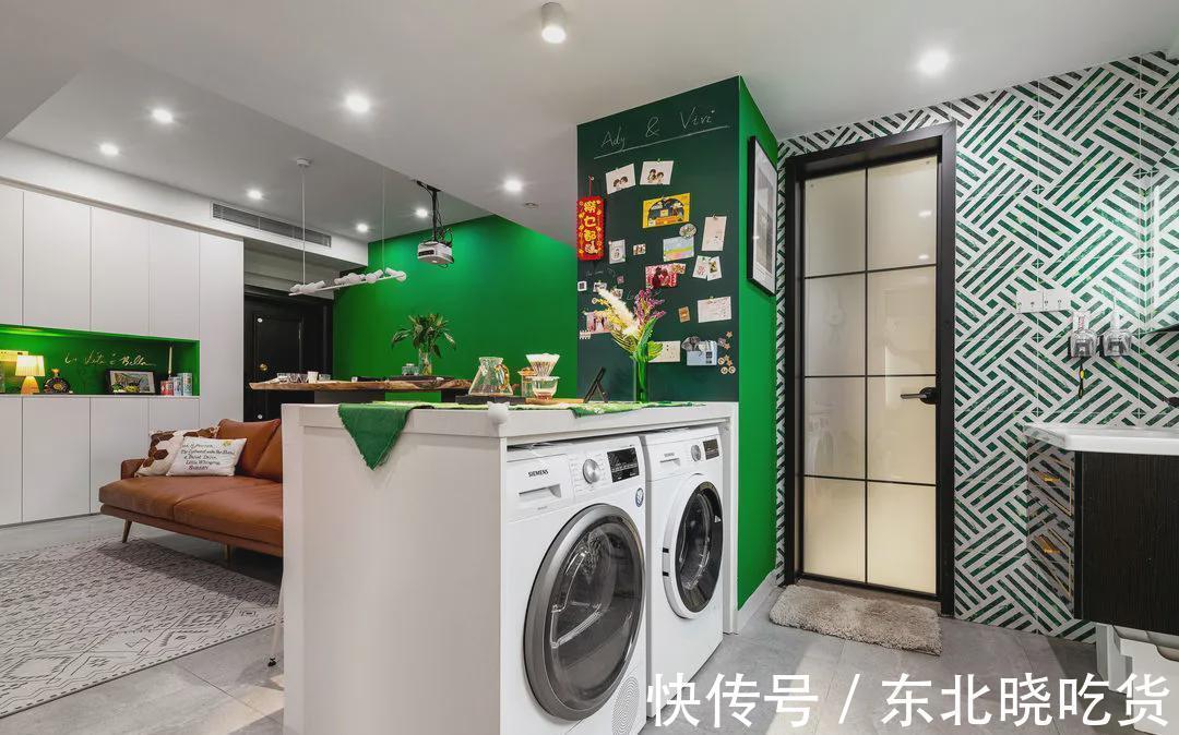 客餐厅|小户型也可以很精致,77㎡两房一厅爆改后,两个人住太舒适了