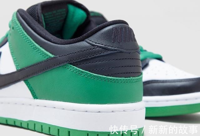 dunk 人气配色再度来袭!「黑绿脚趾」Dunk Low实物图释出!