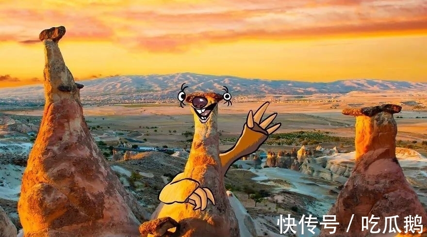 灵感$太赞了!简单几根线条,就把普通的风景,变成趣味创意插图