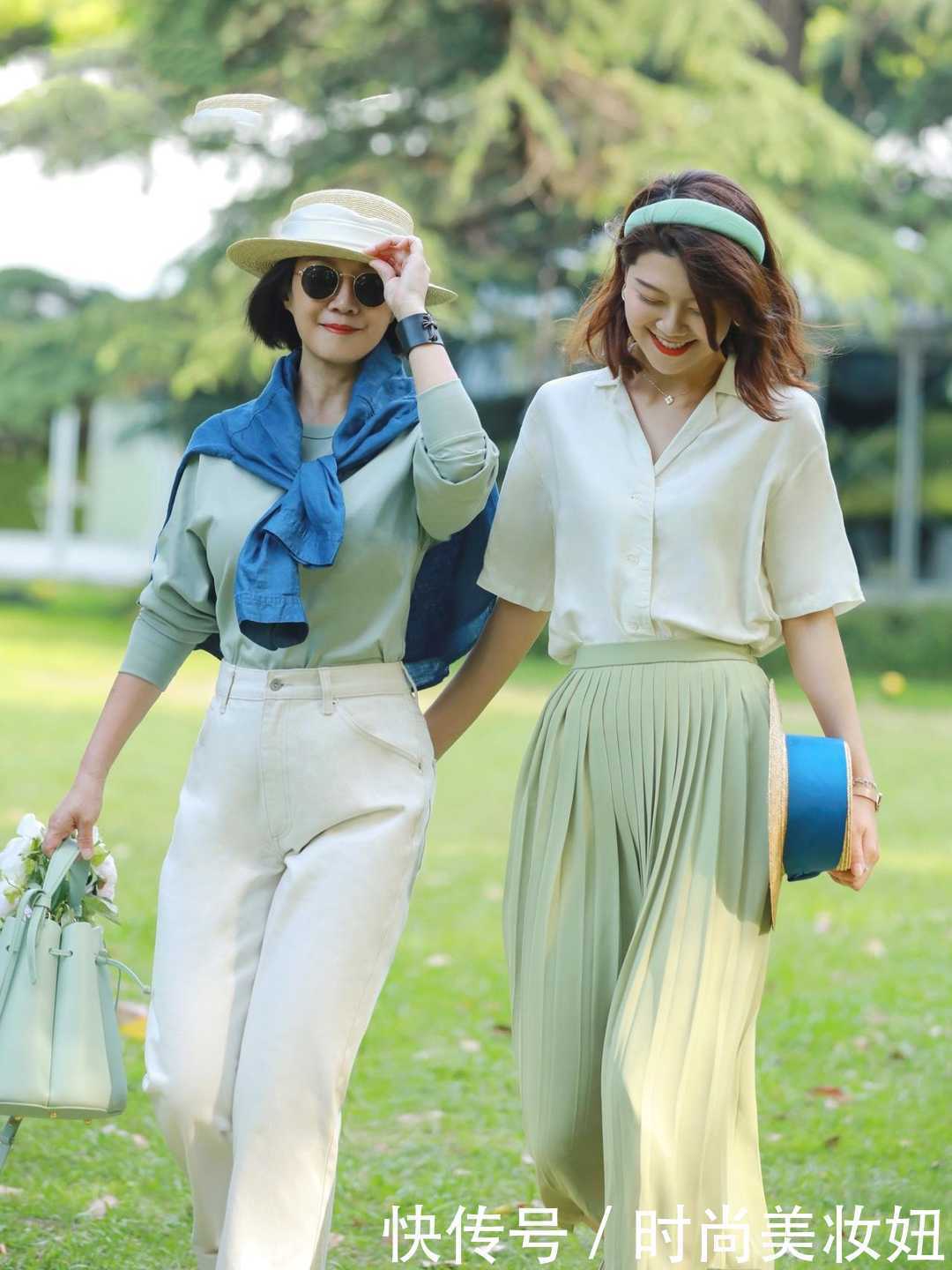 色彩|60岁的女人,别再穿印花裙了,教你优雅搭配技巧,时髦又洋气