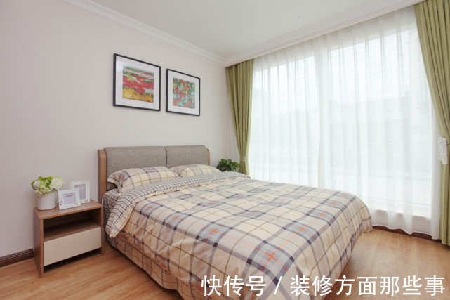 乳胶漆|75平现代风二居室,全屋用原木色回归自然,散发清新闲适的气息