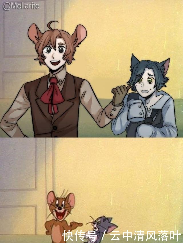 万物皆可“萌”,拟人后的《猫和老鼠》,太有CP感了