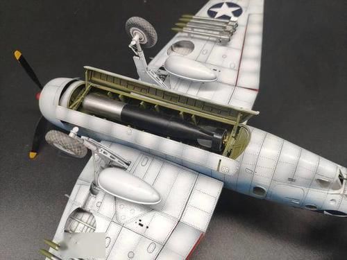 模玩秀|模玩秀：号手 1/48 TBF-1C复仇者鱼类轰炸机